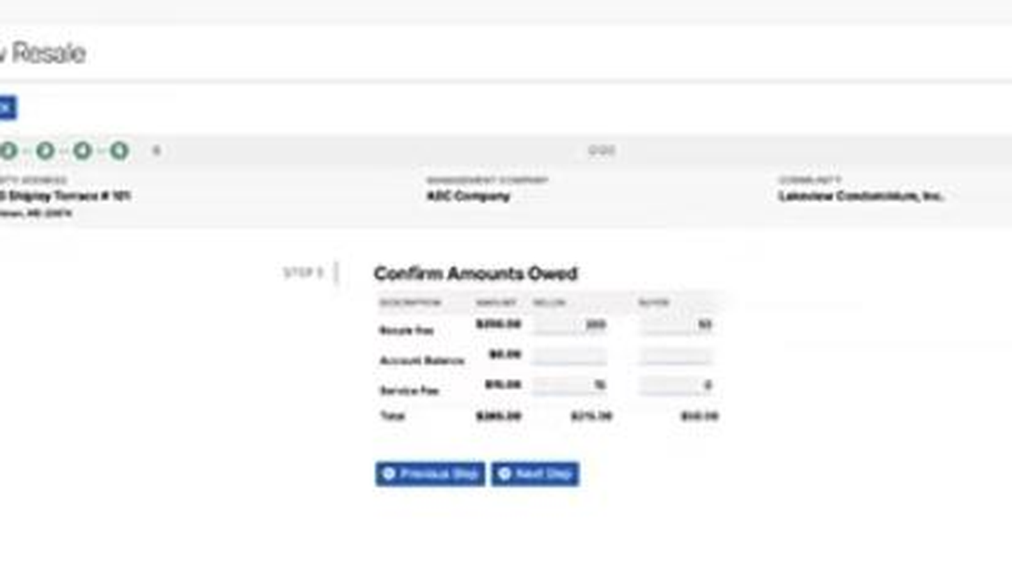 Klozed new resale settlement